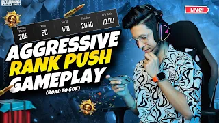 🔴11KD POSSIBLE??? AGGRESSIVE RANK PUSH WITH OGRA 🔥ROAD TO 60K || BGMI LIVE || OGRA IS LIVE❤