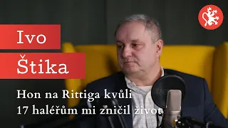 Slepá spravedlnost –⁠⁠⁠⁠⁠ Ivo Štika –⁠⁠⁠⁠⁠ Hon na Rittiga kvůli 17 haléřům mi zničil život