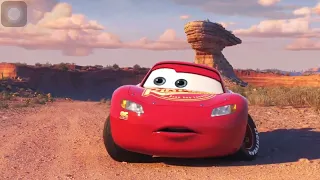 The super lightning McQueen bros movie part 21:the race battle/lightning saves Francesco￼