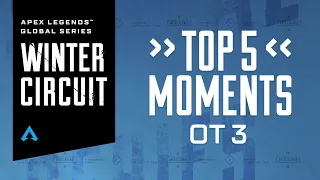 Apex Legends | Top 5 Moments | ALGS Winter Circuit OT #3 ft. Hardecki, Team Liquid, Complexity