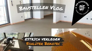 ESTRICH verlegen - SCHLÜTER Bekotec System