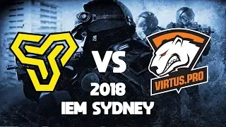 1080p60   Space Soldiers VS Virtus pro IEM Sydney 2018 Qualifer  MAP1 Cobblestone