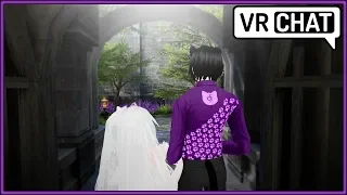 VRChat | I Walked The Bride Down The Aisle! - Kiri & Nova's Wedding