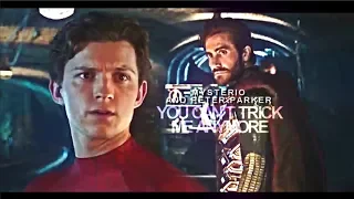 Peter Parker + Mysterio | you can't trick me anymore. [FFH SPOILERS]