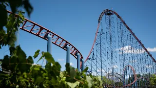 Ride of Steel | Six Flags Darien Lake | 2022 4K Offride