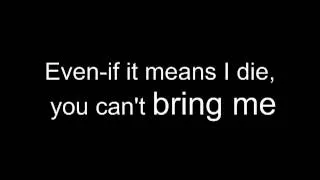 Suicidal Tendencies-You Can´t Bring Me Down (Lyrics)