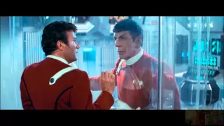 Star Trek II:The Wrath of Khan Battle in the Mutara Nebula:Death of Spock 5/8