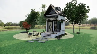 tiny houseInnovative concept of beautiful and stunning contemporary home design