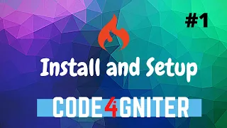 #1 CodeIgniter 4 Beginner Tutorial - Installing (SUBTITLES)