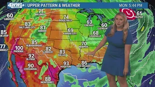 New Orleans Weather: Showers Thursday, dry and hot weekend