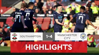 Foden Wonder Goal Sends City Through | Southampton 1-4 Manchester City | Emirates FA Cup 2021-22