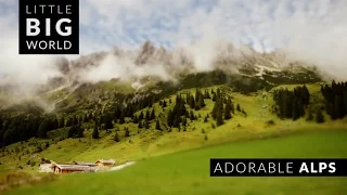 Adorable Austrian Alps  in 4k | Little Big World | Aerial & Time lapse & Tilt shift