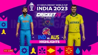 🔴LIVE - IND vs AUS : India vs Australia Cricket world cup 2023 | Today Match 8th Oct Cricket 24