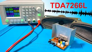 Усилитель звука на микросхеме TDA7266L своими руками