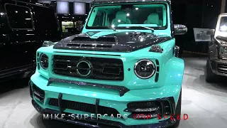 Mercedes-AMG G63 By Mansory 850hp INSANE Algorithmic Fade  BEAST at Mansory Dubai Showroom