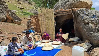 Baking Bread in the Mountains: Nomad Style (IRAN 2023)