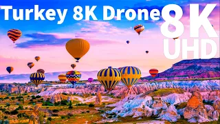8K Turkey Drone | Turkey in 8K ULTRA HD HDR Drone