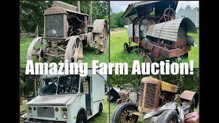 Farm auction! Tractors, trucks, and tons of agriculture equipment!