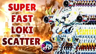 Crazy! SUPER LOKI Faster Than Ever! LOKI SCATTER Best Setup Gameplay - War Robots MK2 Gameplay WR