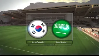 PES2010 PC Version (KOREA vs SAUDI ARABIA)