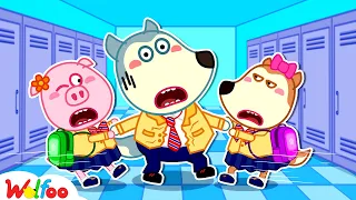 Oh No! Wolfoo is Stuck in Only Girls School - Wolfoo & School Stories for Kids 🤩 Wolfoo Kids Cartoon