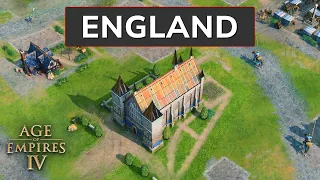 Age of Empires 4 Gameplay - English vs Abbasid - 1v1 Epic Battle