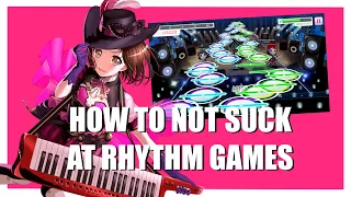 How I don’t suck (too badly) at rhythm games