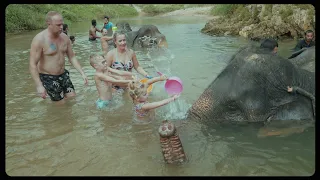 Elephant sanctuary Thailand Krabi Family Brands