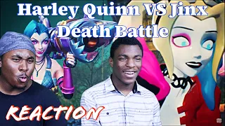 They Attacking My Emotions | Harley Quinn Vs Jinx - Death Battle (Reaction)