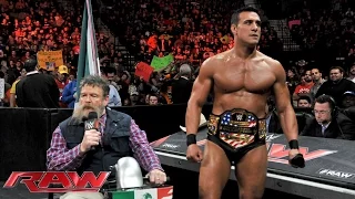 Jack Swagger unterbricht Alberto Del Rio und Zeb Colter: Raw – 23. November 2015