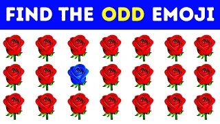 Find THE ODD One Out | Easy, Medium, Hard | Emoji Quiz😂🧐