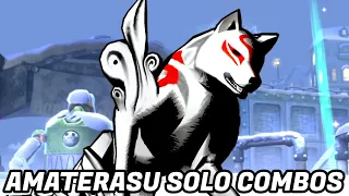 UMVC3 - AMATERASU SOLO COMBOS!