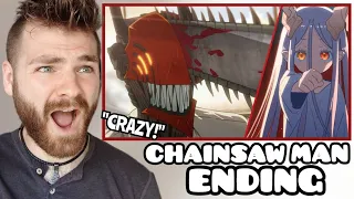 Reacting to "FIGHT SONG" Eve MV | CHAINSAW MAN Ending | ANIME REACTION