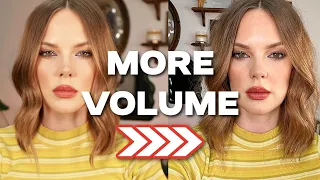 VOLUMIZING HAIR PRODUCTS FOR FINE THIN and THINNING HAIR *before and after*