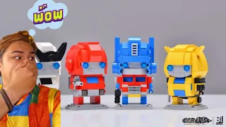 LEGO Transformers Brick Headz, (WE NEED!)