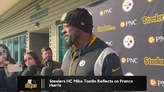 Steelers HC Mike Tomlin Reflects on Franco Harris' Death