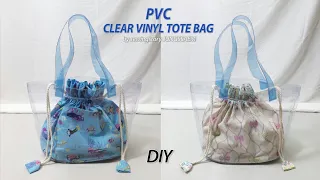 DIY 투명 비닐백 만들기(1)/PVC백 만들기/PVC BAG/Summer bag/이너백 만들기/제주바다 해녀 이너백/Jeju sea inner bag