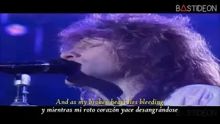 Bon Jovi - I'll Be There For You (Sub Español + Lyrics)