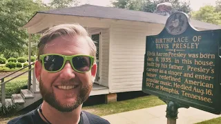 ELVIS PRESLEY Birthplace Home/Church Where He Learned to Sing