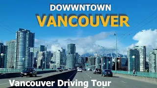 4K Driving Vancouver Canada | Vancouver's Life on Mar 29 2024 : Downtown, Chinatown, E Hastings