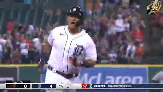 Miguel Cabrera Pa La Calle!!! Jonron 9 de la Temporada 2021 y el 496 de su brillante carrera