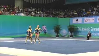 Bentley - Silverman - Stickley - Combined - 2016 World Acrobatic Championships - Qualifying