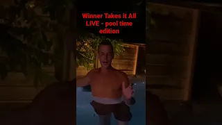 My Cover of @OfficialABBA the ‘Winner Takes It All’ singing LIVE in the pool!