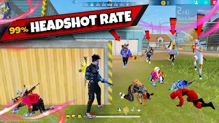 SOLO VS SQUAD 🤯 M4A1 + MP40 23 KILL 99% HEADSHOT RATE GAMEPLAY 🔥 GARENA FREE FIRE