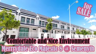 Eco Majestic Semenyih MERRYDALE 2 Storey Link House 20x70 unit [HOUSE TOUR]