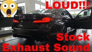 Unleashing the Beast: 2023 BMW M5 Competition F90 Exhaust Sound