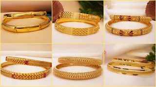 Latest Gold bangles designs 2023 with weight and price| Daily wear gold jewellery  #indhusjewellery