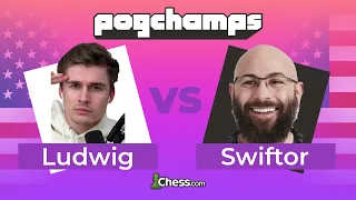 ​@Ludwig​ Hangs His Bishop But @swiftor Doesn't See It! | Chess.com PogChamps