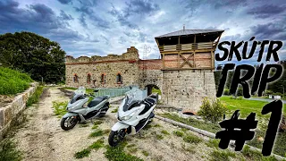 Skútr Trip #1 -🏞️Šindelová a projížďka krajinou 🤍🛵🩶🛵 Honda PCX 2023| POV ride Honda PCX 125 |4K