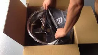 Cosmis Racing Wheels XT-005R 18x10 +20 unboxing